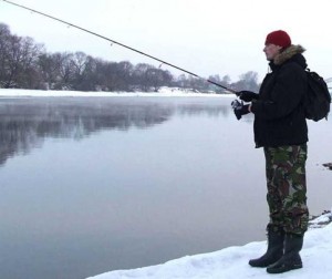 зимняя рыбалка по открытой воде